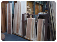 杉カウンター材